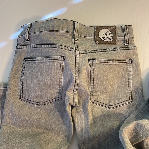 CM cheap Monday Grey Washed skinny Jeans Denim 👖 - Picture 1 of 6